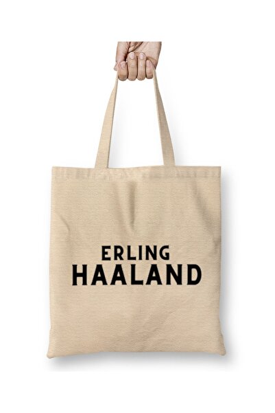 Baskı Dükkanı Erling Haaland tkanina Torba duga Sa ručkom