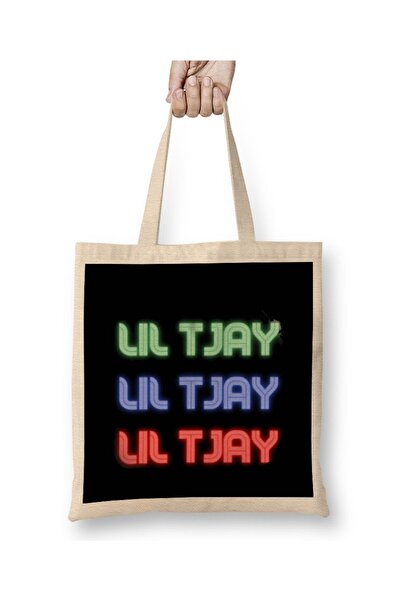 Baskı Dükkanı Lil Tjay Lil Tjay Lil Tjay Tkanina Torba Duga Sa ručkom