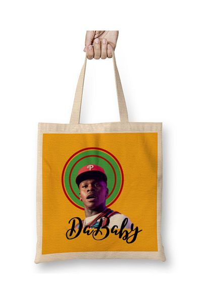 Baskı Dükkanı D'Angelo Russell Vintage Art - Legend Basketball Gift Υφασμάτινη τσάντα με μακριά λαβή