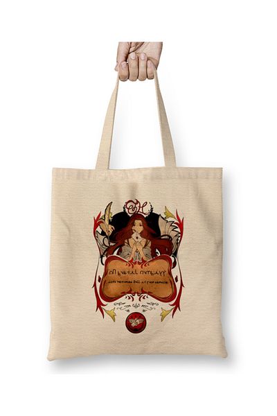 Baskı Dükkanı Violet Evergarden - CH Postal Company υφασμάτινη τσάντα μακριά λαβή