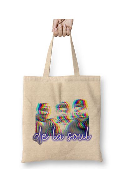Baskı Dükkanı Υφασμάτινη τσάντα De La Soul με μακριά λαβή