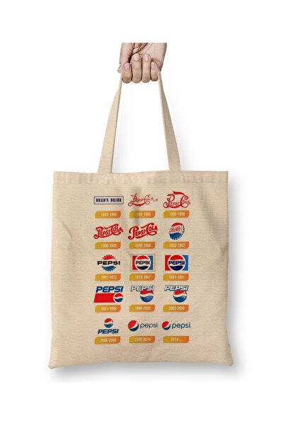 Baskı Dükkanı Pepsi logo 06 tkanina Torba duga Sa ručkom