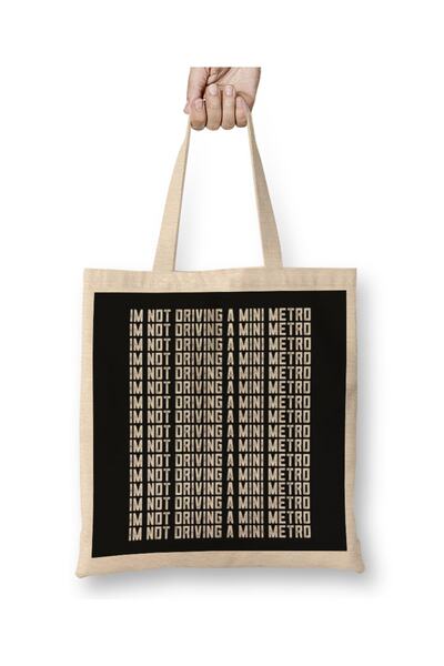 Baskı Dükkanı Alan Partridge Ne vozim mini metro, platno Torba dugo Sa ručkom