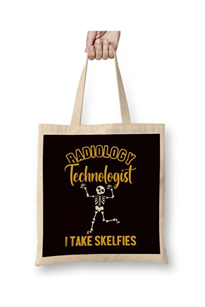 Baskı Dükkanı Radiološki tehničar Skeleton Rad Tech Radiografska odjeća Torba...