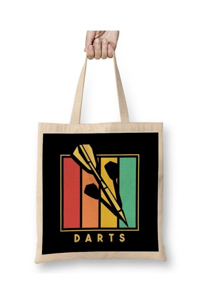 Baskı Dükkanı Vintage strelice za pikado retro pikado tabla bullseye pub spor...