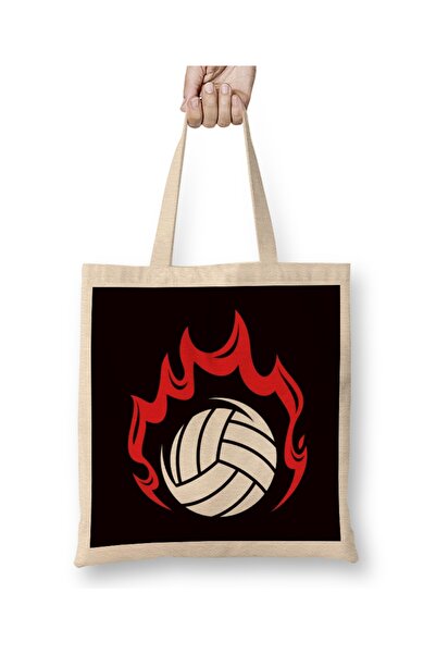 Baskı Dükkanı Тренер команди з волейболу, пляжний волейбол, сумка Bez Çanta U...