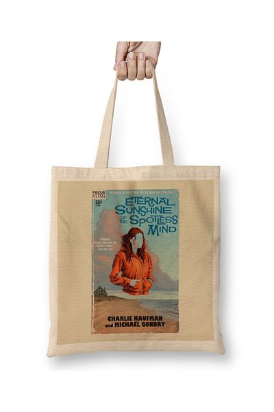Baskı Dükkanı Eternal Sunshine Of The Spotless Mind 03 Geantă din pânză cu mâner lung