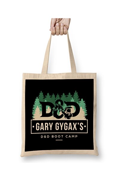 Baskı Dükkanı D&D kamp odjeća Garija Gijgaksa Torba duga Sa ručkom