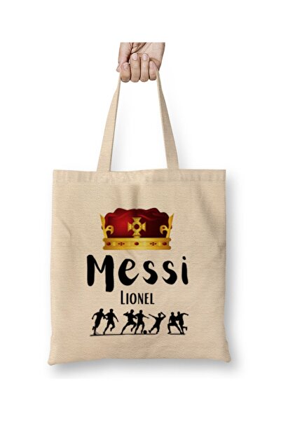 Baskı Dükkanı Kralj fudbala Lionel Messi Tkanina Torba Duga Sa ručkom