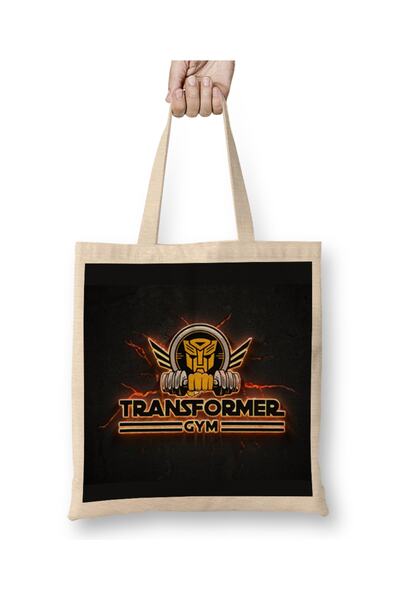 Baskı Dükkanı Transformers Gym 01 Tkanina Torba Duga Sa ručkom