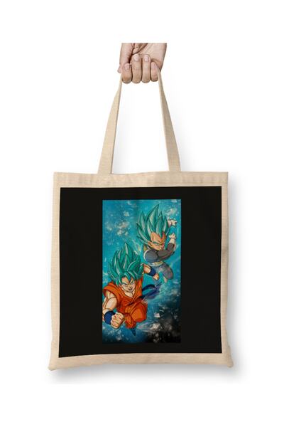 Baskı Dükkanı حقيبة دراغون بول سوبر دراغون بول جوكو فيجيتا بمقبض طويل