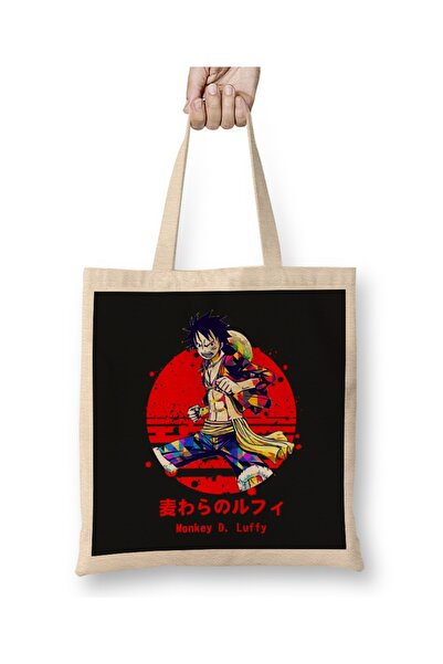 Baskı Dükkanı One Piece Monkey D Luffy 02 Tkanina Torba Duga Sa ručkom