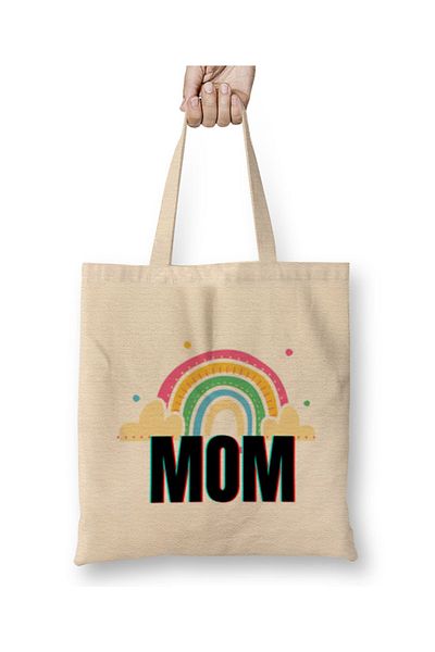 Baskı Dükkanı Mothers Day 2021 Ρήσεις και αποσπάσματα για τη μητέρα για τη μητέρα 2021 υφασμάτινη τσάντα με μακριά λαβή