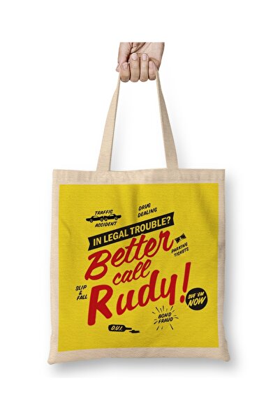 Baskı Dükkanı Better Call Saul Tkanina Torba Duga Sa ručkom
