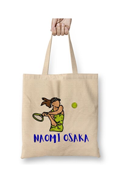 Baskı Dükkanı NAOMI OSAKA Volim tenisku odeću Torba Duga Sa ručkom