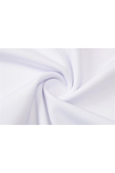 Touz Y2k Shooting Girl - White Crop Raglan Sleeve Blunt