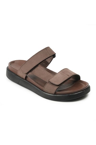 John May Papuci pentru bărbați AG- 23345-3 John May Nubuck Brown