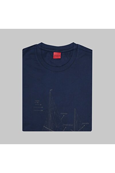 Sarar ІНТЕРВ'Ю ВЕЛОСИПЕДНА КРАВАТКА СИНЯ ФУТБОЛКА