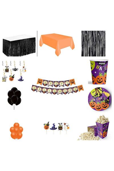 Mini Parti MINI PARTY STORE HALLOWEEN HALLOWEEN PARTY SET