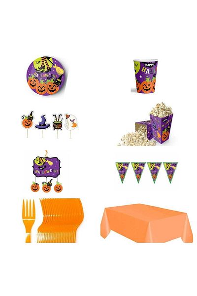 Mini Parti MINI PARTY STORE ΣΕΤ ΑΠΟΚΡΙΑΤΙΚΟ ΠΑΡΤΥ HALLOWEEN