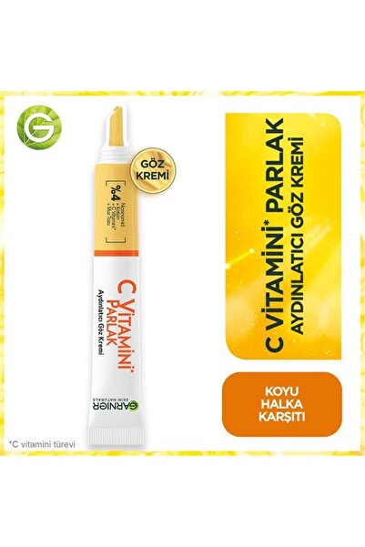 Garnier GARNİER C VİTAMİNİ PARLAK AYDINLATICI GÖZ KREMİ 15 ML