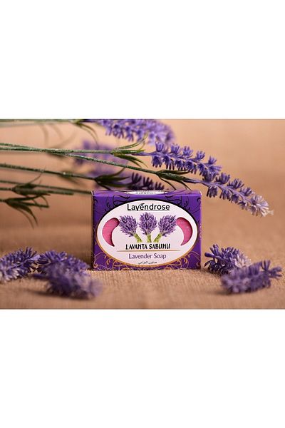 Lavendrose Natural Lavender Hand Face Soap *lavender Beauty Soap,Anti-Acne Soap*sparta