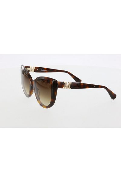 Maxmara Mm0029 56-18-140 Brown?Glassy Women's Sunglasses| 2022 Season Brown?Framed
