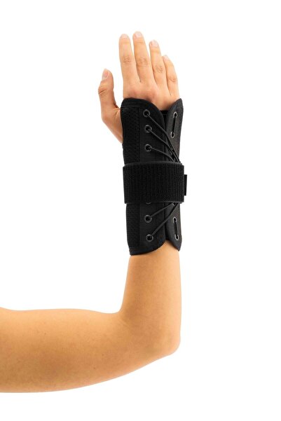 Ortholand Airtex Black Static Hand Wrist Splinti - Left Size Free