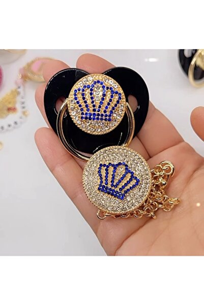 Bygulsahozdemir Zirkon tas kral taç modeli emzik ve zincir seti