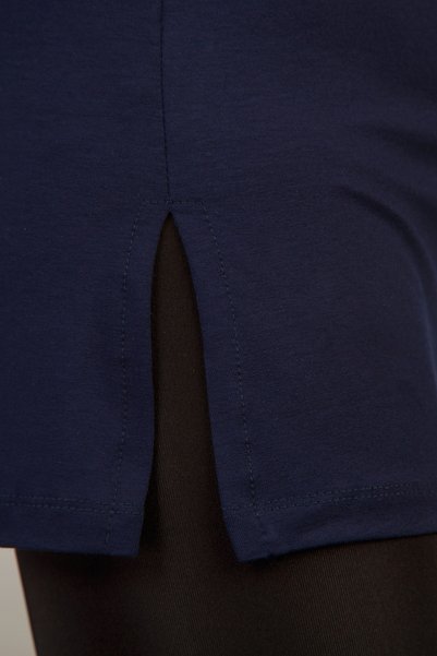 Boutique Arzu İnan Tunic V-Neck Short Sleeve Slit