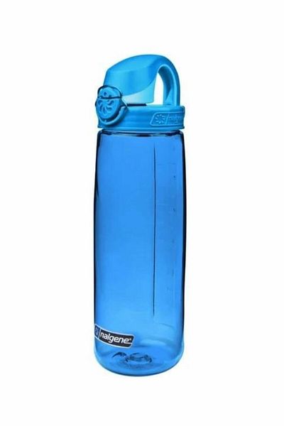 NALGENE OTF Blue - زجاجة مياه بغطاء للرأس باللون الأزرق الجليدي