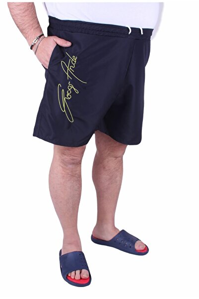 Starbattal Large Size Sea Shorts Mg 23679 Navy Blue