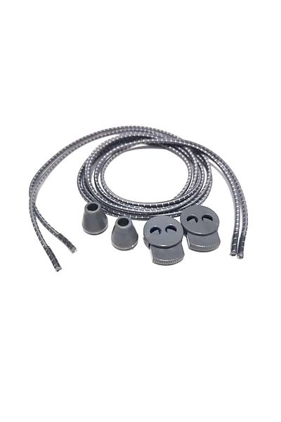 Mater 100 Cm Smart Sports Shoe Laces Gray