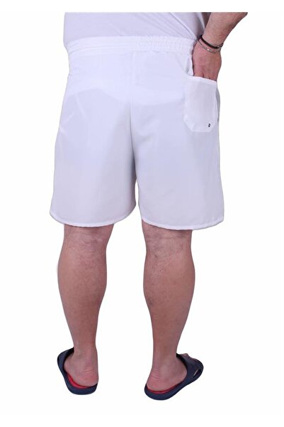 Starbattal Large Size Swim Shorts Mg 23679 White
