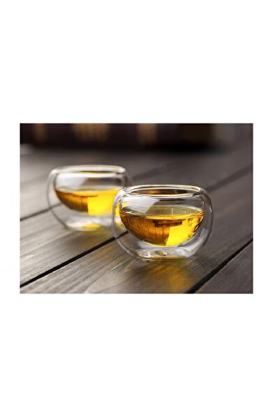 Asil Konsept Cam Çift Cidarlı Camlı Mini Sosluk Drajelik Şekerlik Kahvaltılık...