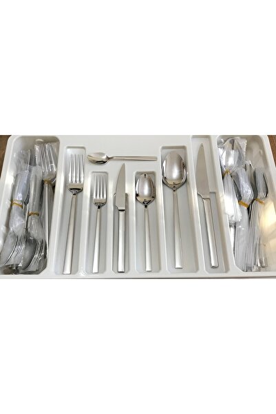 Kardelen ÇUBUK 84 PIECES 10.OO MM KNIFE, SPOON FORK SET FOR 12 PEOPLE