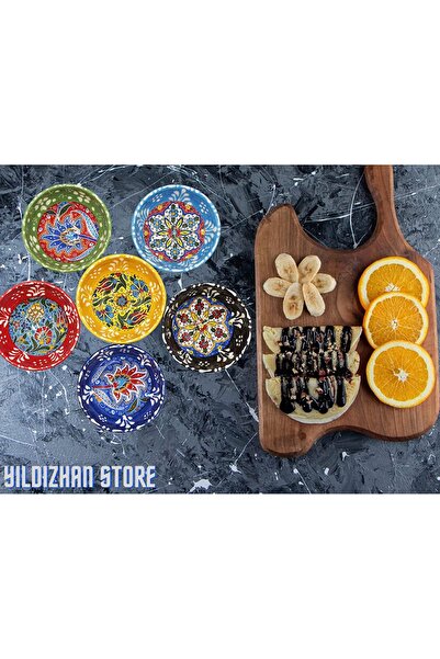 Yıldızhan Store وعاء للوجبات الخفيفة من السيراميك، وعاء للوجبات الخفيفة، طقم ...