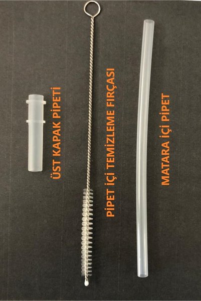 Uzspace Replacement Pipette Kit and Pipette Cleaning Brush 1 Set (3 Pieces) -Excluding Cover---