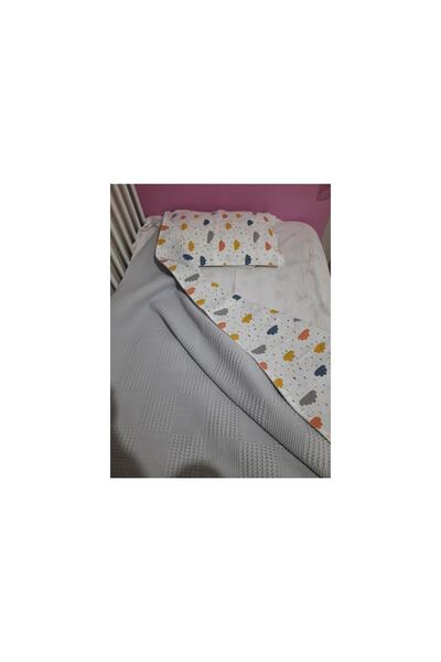 Heybe Cloud Patterned Double Sided Waffle Pike