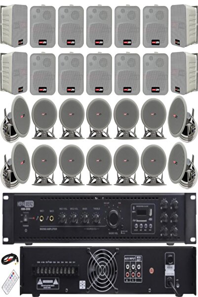Lastvoice Double Paket-8 Anfili Duvar ve Tavan Hoparlör Seti