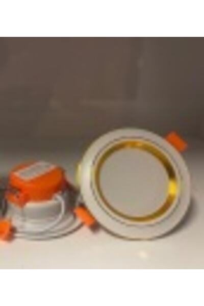 lightech 5 Watt 3 Renk Led Spot Beyaz Gold Kasa Beyaz + Günışığı + Ilık Beyaz 3ü 1 Arada