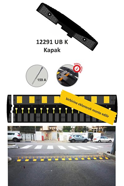 vizyon trafik Otopark Kasis Kapanı Kapağı - Evelux