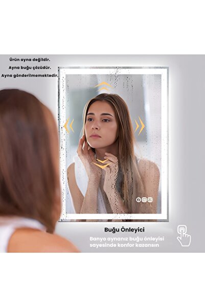 Banyo Aynası Bugu Çözücü 220 V 30x30 Cm