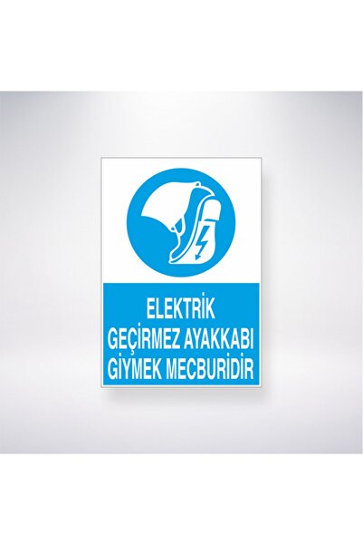 Reysa Tasarım ارتداء الأحذية المقاومة للكهرباء هو ملصق لاصق خلفي مقاس 21 × 35