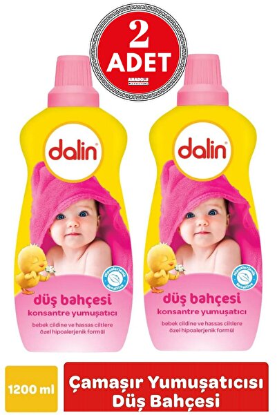 Dalin Konsantre Yumuşatıcı Düş Bahçesi 1200 Ml 2 ADET