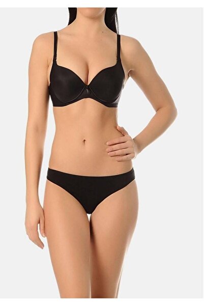 Yeni İnci Ženski crni podstavljeni grudnjak Nova sezona