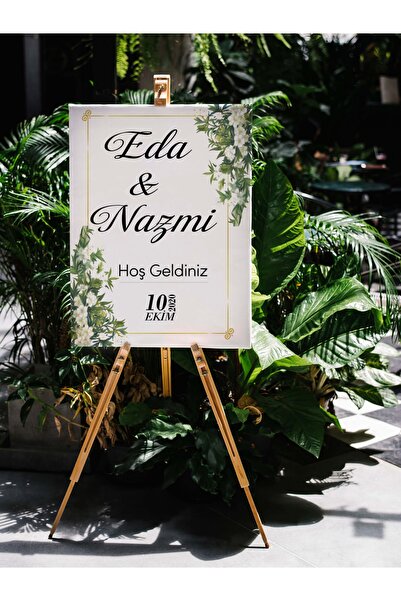 OnurStore Karşılama Panosu 50 X 70 Cm-düğün-nişan-kına -010