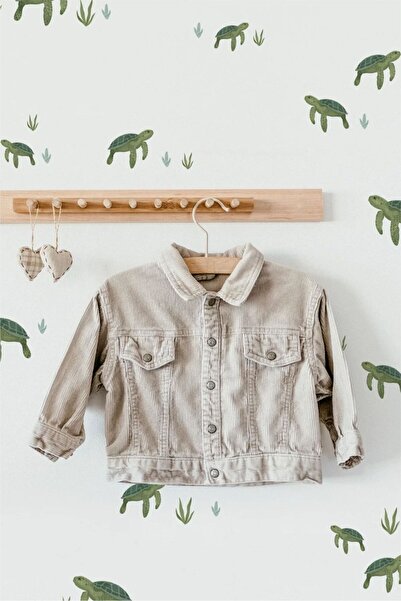 WALLHUMAN Autocolant de perete pentru camera copiilor țestoase