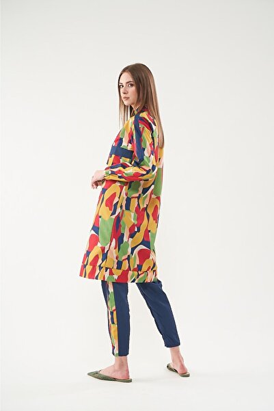 Mevra Mia Desen Тесеттур Майо Червоний Довгий