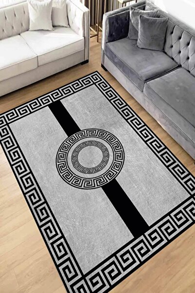 Dijital Baskı Yıkanabilir Kaymaz Taban Leke Tutmaz Yolluk Kilim Salon Mutfak Halısı